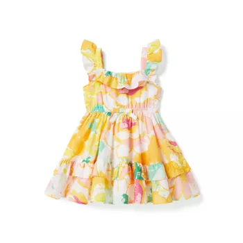 Baby Girl's, Little Girl's &amp; Girl's Floral Tiered Dress Janie and Jack