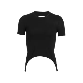 Back Cut-Out T-Shirt Helmut Lang