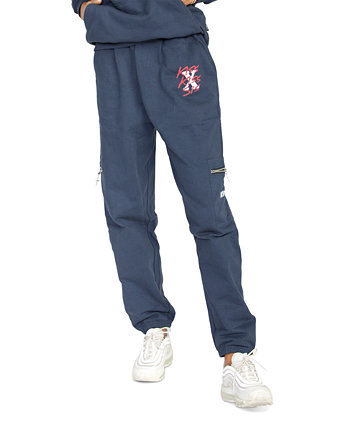 Хлопковые спортивные штаны Maxwell с высокой посадкой X Stella Maxwell Juniors RVCA