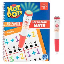 Educational Insights Hot Dots Let's Learn Kindergarten Math Interactive Book! Educational Insights