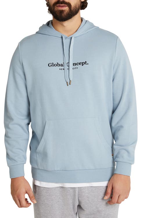 Global Concept Embroidered Hoodie Johnny Bigg