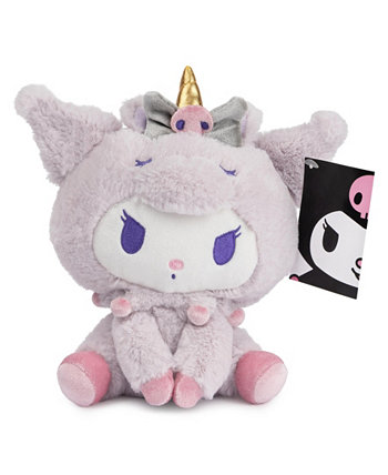 Kuromi Unicorn Plush Toy, Premium Stuffed Animal, 6" Hello Kitty