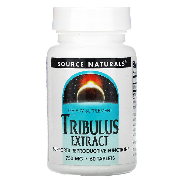 Трибулус, 750 мг, 60 таблеток Source Naturals