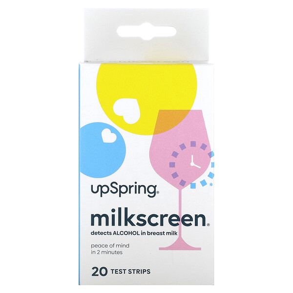 Milkscreen, 20 тест-полосок UpSpring