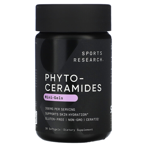 Phytoceramides Skin Hydration, 350 мг, 30 мягких желатиновых капсул Sports Research