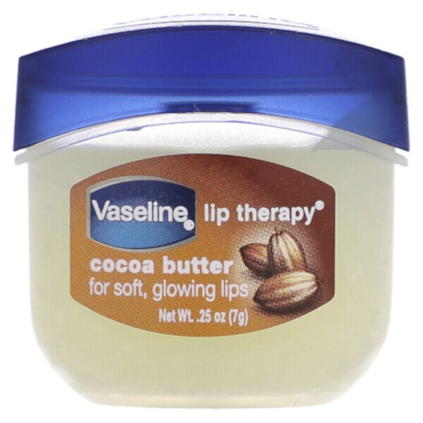 Lip Therapy, Масло какао, 0,25 унции (7 г) Vaseline