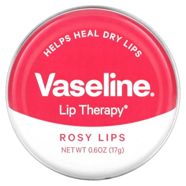 Lip Therapy, Розовые губы, 0,6 унции (17 г) Vaseline