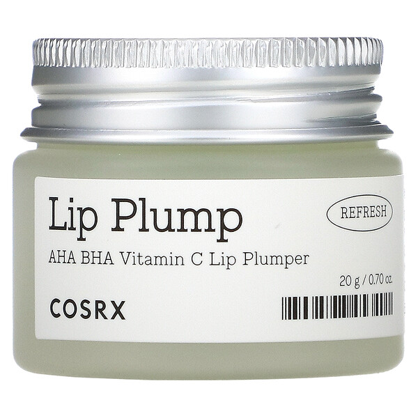 Lip Plump, Средство для увеличения объема губ с AHA BHA и витамином C, 0,7 унции (20 г) Cosrx
