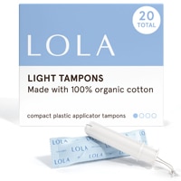 Lola Light Tampons Компактный пластиковый аппликатор – 20 тампонов LOLA