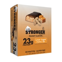Протеиновые батончики NuGo® Stronger™ с арахисовым кластером — 12 батончиков NuGo Nutrition