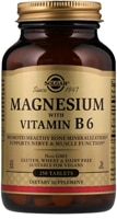 Solgar Магний с витамином B6 -- 250 таблеток Solgar