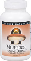 Source Naturals Mushroom Immune Defense™ — 120 таблеток Source Naturals
