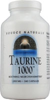 Source Naturals Taurine 1000™ — 1000 мг — 240 капсул Source Naturals
