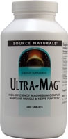 Source Naturals Ultra-Mag™ — 240 таблеток Source Naturals