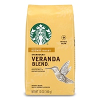 Starbucks Whole Bean Coffee Blonde Roast Veranda Blend — 12 унций Starbucks