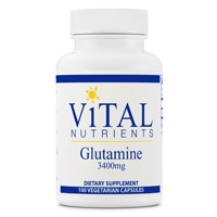 Глютамин - 3400 мг - 100 капсул Vital Nutrients