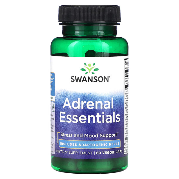 Adrenal Essentials, 60 Veggie Caps Swanson