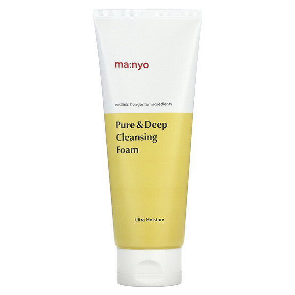 Pure & Deep Cleansing Foam, 6.7 fl oz (200 ml) Ma:nyo