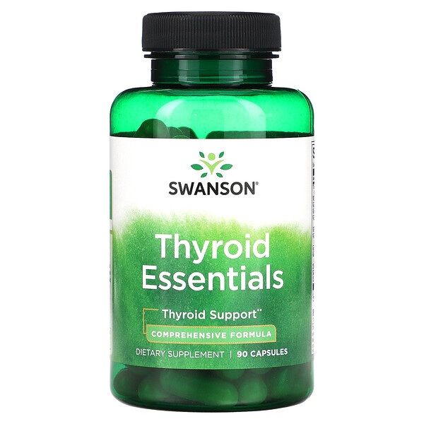 Thyroid Essentials, 90 Capsules Swanson