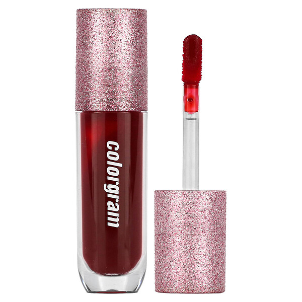 Thunderbolt Tint Lacquer, 01 Romance Tok, Sultry, Blush-Like Red, 0.15 oz (4.5 g) Colorgram