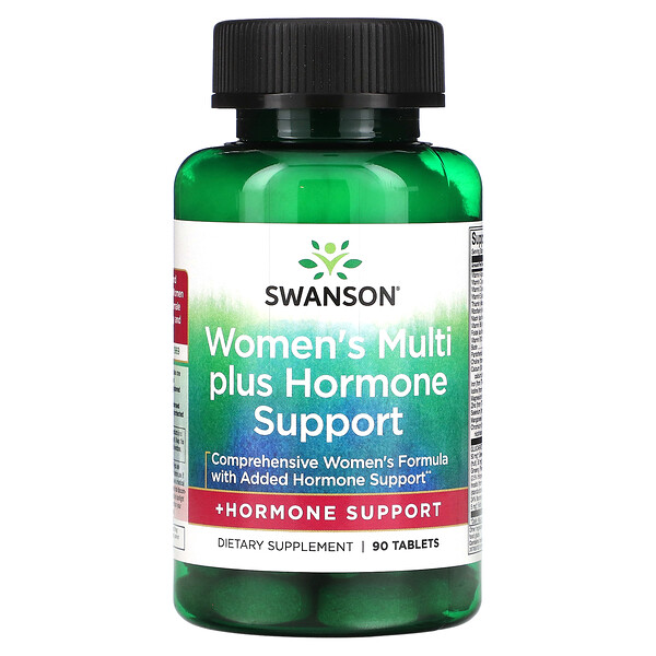 Women's Multi Plus Hormone Support, 90 Tablets Swanson
