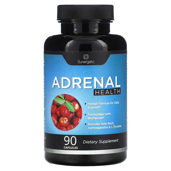 Adrenal Health , 90 Capsules Sunergetic