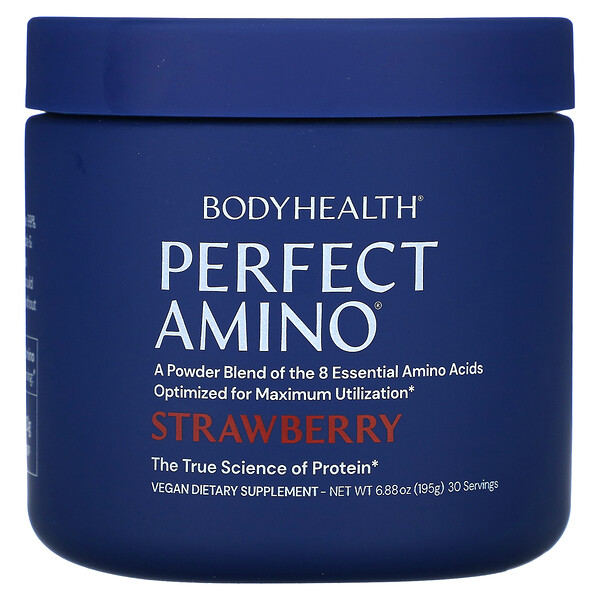 Perfect Amino, Strawberry, 6.88 oz (195 g) BodyHealth