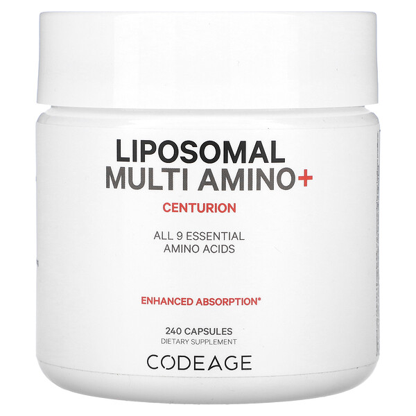 Liposomal Multi Amino+, Centurion, 240 Capsules Codeage