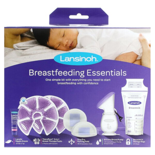 Breastfeeding Essentials, 5 Pieces Lansinoh