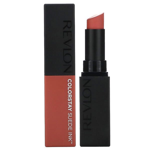 Colorstay, Suede Ink Lipstick, 005 Hot Girl, 0.09 oz (2.55 g) Revlon
