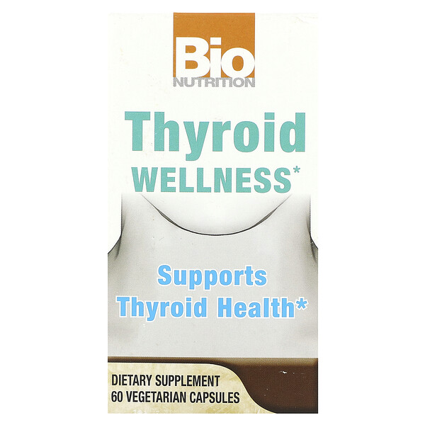 Thyroid Wellness, 60 Vegetarian Capsules Bio Nutrition