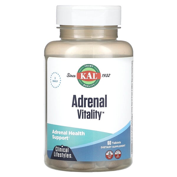 Adrenal Vitality, 60 Tablets KAL