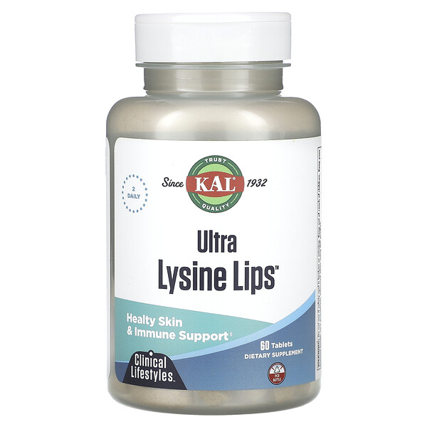 Ultra Lysine Lips, 60 Tablets KAL