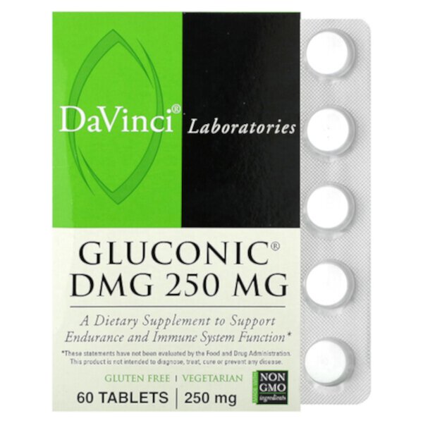 Gluconic DMG , 250 mg , 60 Tablets DaVinci